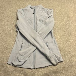 Lululemon define jacket light blue size 6